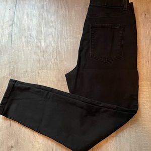 Super high rise black jeans - super high waist jeans